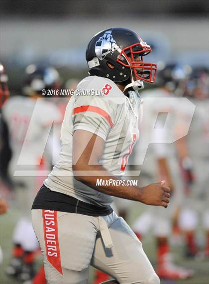 Thumbnail 1 in Village Christian vs. Whittier Christian photogallery.