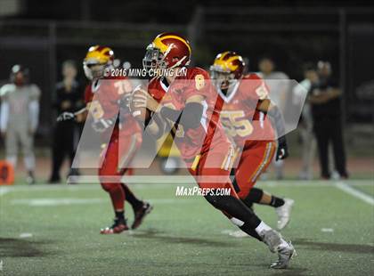 Thumbnail 2 in Village Christian vs. Whittier Christian photogallery.