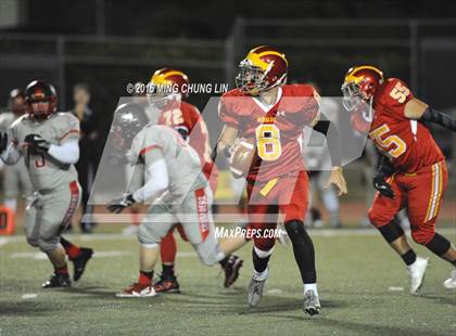 Thumbnail 3 in Village Christian vs. Whittier Christian photogallery.