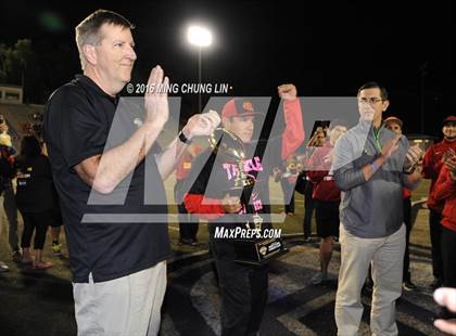 Thumbnail 1 in Village Christian vs. Whittier Christian photogallery.
