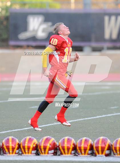 Thumbnail 1 in Village Christian vs. Whittier Christian photogallery.