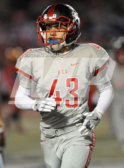 Thumbnail 1 in Village Christian vs. Whittier Christian photogallery.