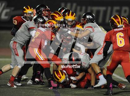 Thumbnail 3 in Village Christian vs. Whittier Christian photogallery.