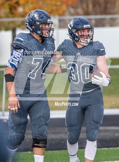 Thumbnail 1 in Viewmont @ Corner Canyon (UHSAA 5A Quarterfinal) photogallery.