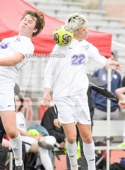 Thumbnail 2 in Queen Creek vs. Gilbert (Coyote Classic Soccer Tournament) photogallery.