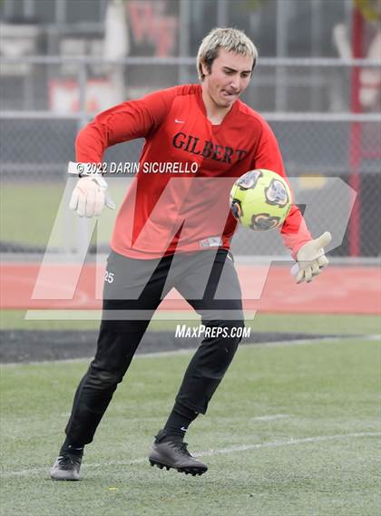 Thumbnail 3 in Queen Creek vs. Gilbert (Coyote Classic Soccer Tournament) photogallery.
