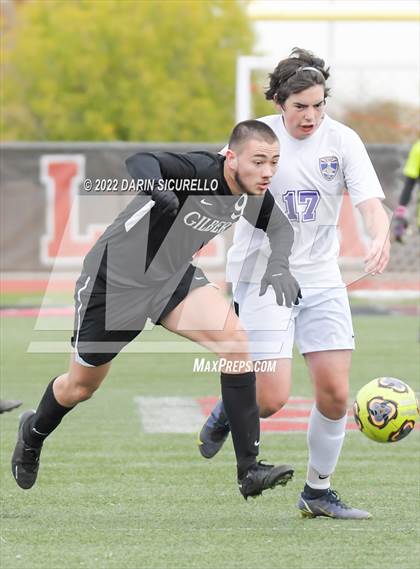 Thumbnail 2 in Queen Creek vs. Gilbert (Coyote Classic Soccer Tournament) photogallery.