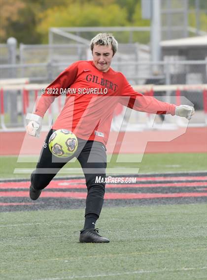 Thumbnail 2 in Queen Creek vs. Gilbert (Coyote Classic Soccer Tournament) photogallery.