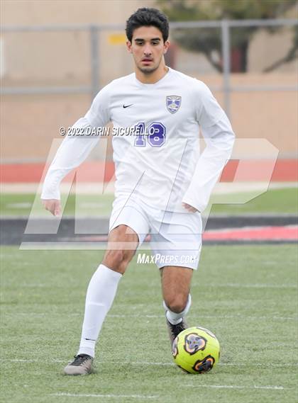 Thumbnail 1 in Queen Creek vs. Gilbert (Coyote Classic Soccer Tournament) photogallery.