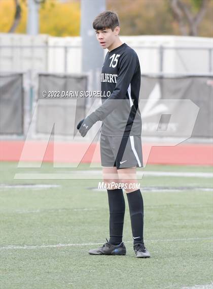 Thumbnail 1 in Queen Creek vs. Gilbert (Coyote Classic Soccer Tournament) photogallery.