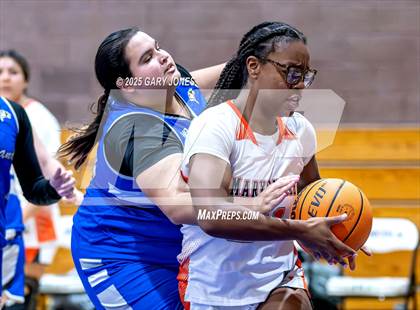 Thumbnail 2 in Marysville vs. Wheatland (Chavez Christmas Classic) photogallery.