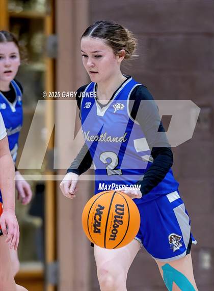 Thumbnail 3 in Marysville vs. Wheatland (Chavez Christmas Classic) photogallery.