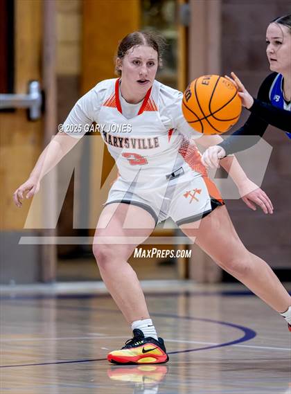 Thumbnail 1 in Marysville vs. Wheatland (Chavez Christmas Classic) photogallery.