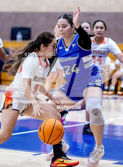 Thumbnail 1 in Marysville vs. Wheatland (Chavez Christmas Classic) photogallery.