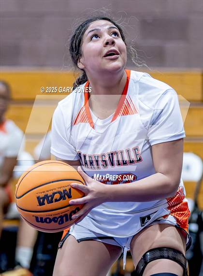 Thumbnail 1 in Marysville vs. Wheatland (Chavez Christmas Classic) photogallery.