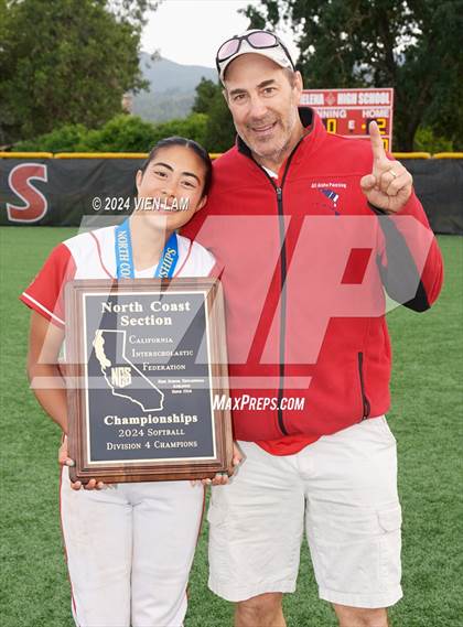 Thumbnail 2 in Del Norte @ St. Helena (CIF NCS Division 4 Final) photogallery.