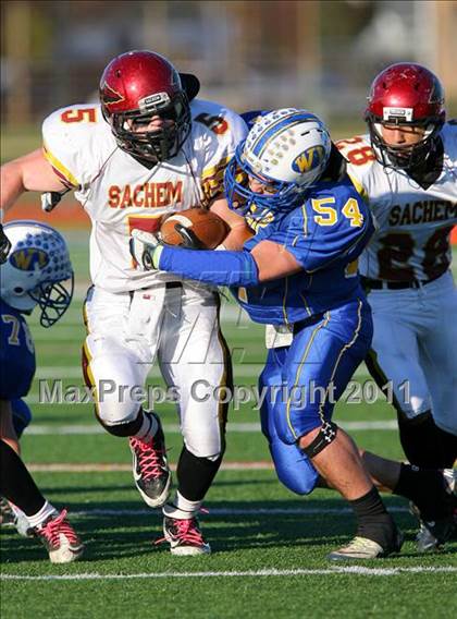 Thumbnail 3 in Sachem East @ West Islip (Suffolk D1 Quarterfinal) photogallery.