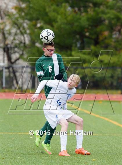 Thumbnail 2 in Schechter vs. Geneseo (NYSPHSAA Class C Semifinal) photogallery.