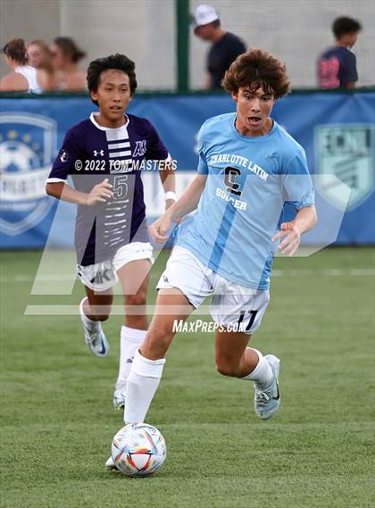 Thumbnail 1 in Charlotte Latin vs Ardrey Kell (Preseason) photogallery.