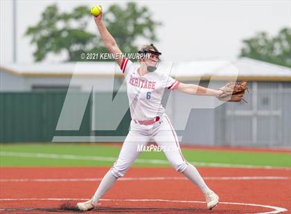 Thumbnail 2 in Midlothian Heritage vs Celina (UIL 4A Bi-District Playoff Game 3) photogallery.