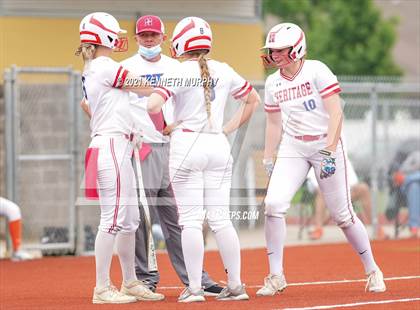 Thumbnail 3 in Midlothian Heritage vs Celina (UIL 4A Bi-District Playoff Game 3) photogallery.