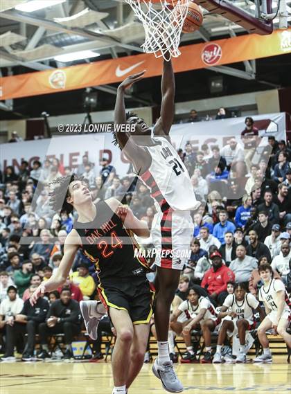 Thumbnail 1 in Long Island Lutheran vs. Oak Hill Academy (Spalding Hoophall Classic) photogallery.