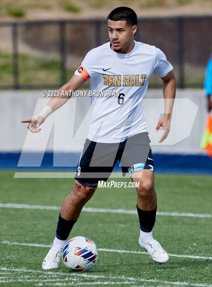 Thumbnail 2 in Ben Holt College Prep Academy vs. Summerville (CIF SJS D5 Final) photogallery.