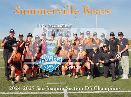 Thumbnail 1 in Ben Holt College Prep Academy vs. Summerville (CIF SJS D5 Final) photogallery.