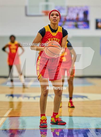 Thumbnail 3 in Yates vs. Sterling (Houston ISD Tournament) photogallery.