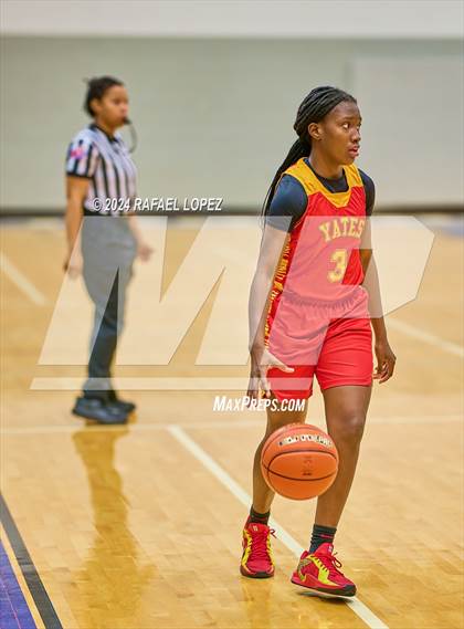 Thumbnail 2 in Yates vs. Sterling (Houston ISD Tournament) photogallery.