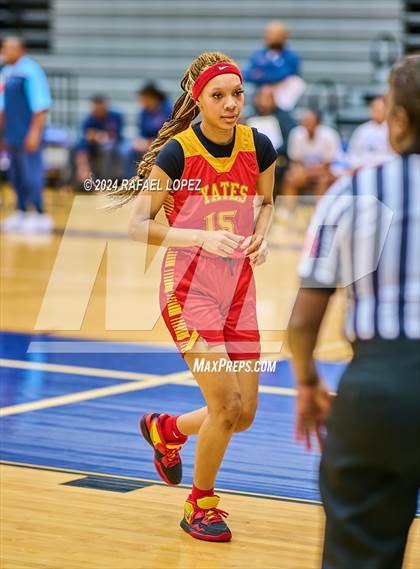 Thumbnail 1 in Yates vs. Sterling (Houston ISD Tournament) photogallery.