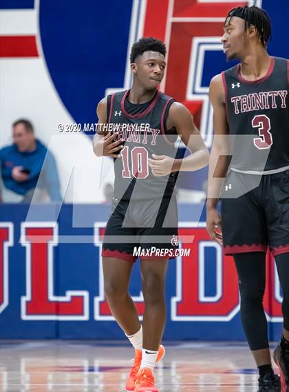 Thumbnail 3 in Trinity Christian vs. Pine Forest (MLK Dream Jam @ Terry Sanford) photogallery.