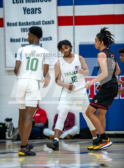 Thumbnail 1 in Trinity Christian vs. Pine Forest (MLK Dream Jam @ Terry Sanford) photogallery.