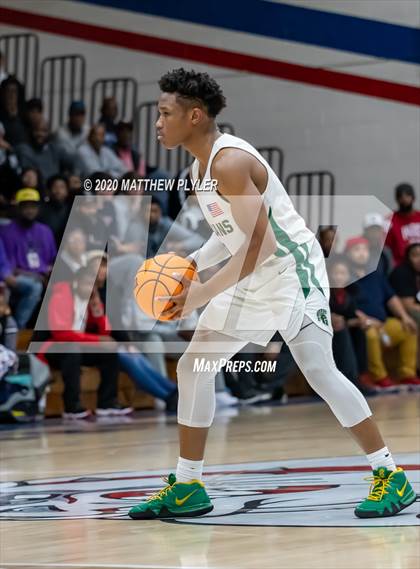 Thumbnail 3 in Trinity Christian vs. Pine Forest (MLK Dream Jam @ Terry Sanford) photogallery.