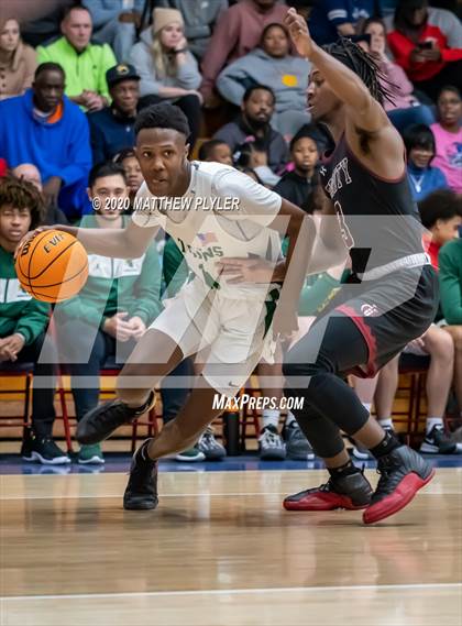 Thumbnail 1 in Trinity Christian vs. Pine Forest (MLK Dream Jam @ Terry Sanford) photogallery.