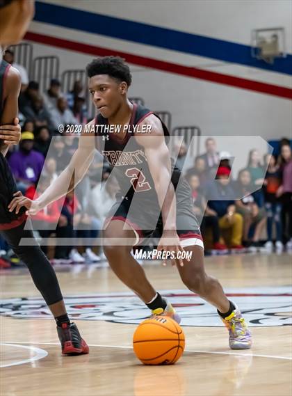 Thumbnail 1 in Trinity Christian vs. Pine Forest (MLK Dream Jam @ Terry Sanford) photogallery.