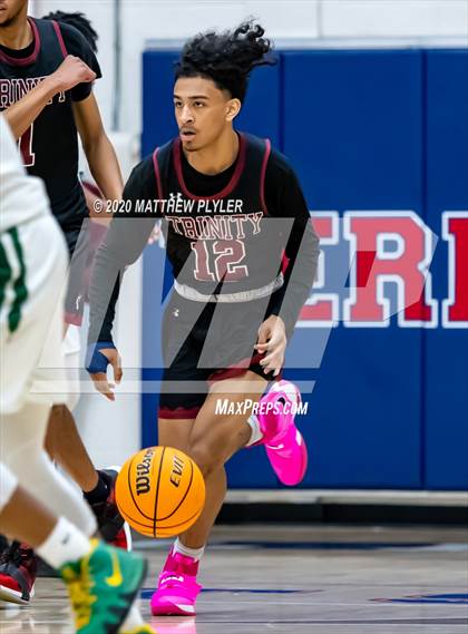 Thumbnail 1 in Trinity Christian vs. Pine Forest (MLK Dream Jam @ Terry Sanford) photogallery.