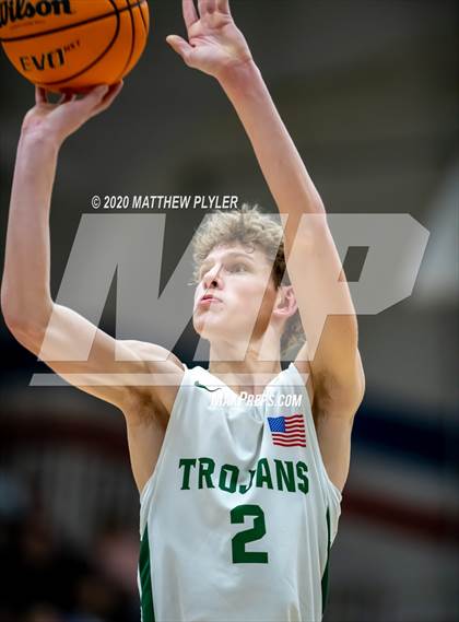 Thumbnail 2 in Trinity Christian vs. Pine Forest (MLK Dream Jam @ Terry Sanford) photogallery.