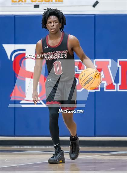 Thumbnail 3 in Trinity Christian vs. Pine Forest (MLK Dream Jam @ Terry Sanford) photogallery.