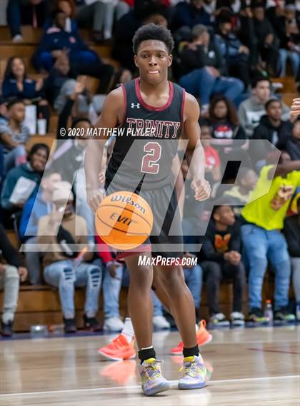Thumbnail 3 in Trinity Christian vs. Pine Forest (MLK Dream Jam @ Terry Sanford) photogallery.
