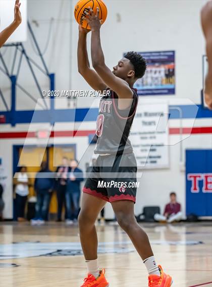 Thumbnail 1 in Trinity Christian vs. Pine Forest (MLK Dream Jam @ Terry Sanford) photogallery.
