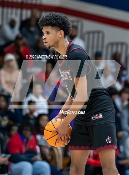 Thumbnail 2 in Trinity Christian vs. Pine Forest (MLK Dream Jam @ Terry Sanford) photogallery.