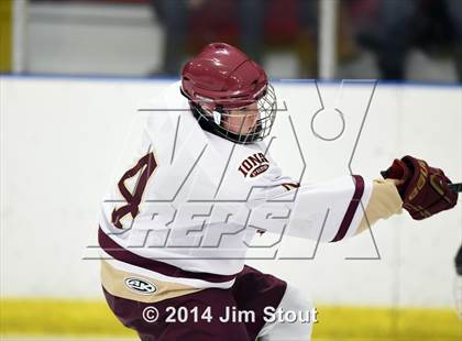 Thumbnail 1 in Iona Prep vs. Fairfield Prep (Carrano Cup Semifinal) photogallery.