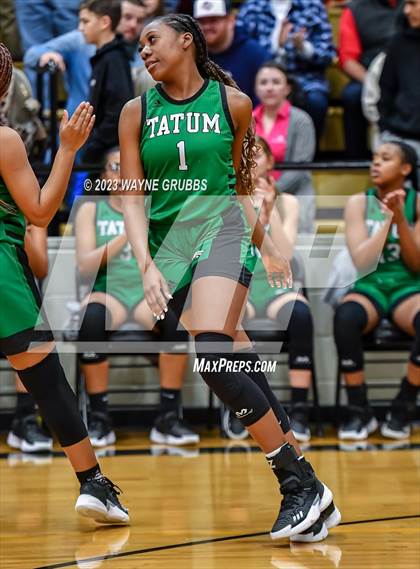 Thumbnail 2 in Chapel Hill vs. Tatum (UIL 3A Area Playoff) photogallery.