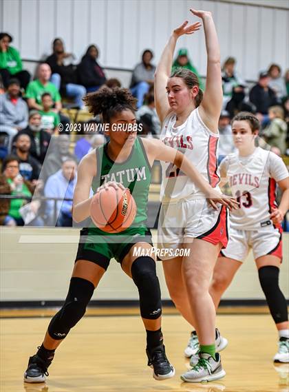 Thumbnail 3 in Chapel Hill vs. Tatum (UIL 3A Area Playoff) photogallery.