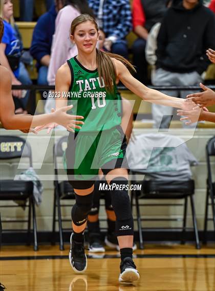 Thumbnail 2 in Chapel Hill vs. Tatum (UIL 3A Area Playoff) photogallery.