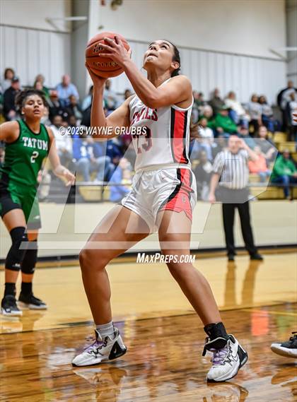 Thumbnail 2 in Chapel Hill vs. Tatum (UIL 3A Area Playoff) photogallery.