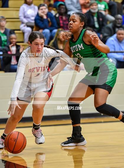 Thumbnail 3 in Chapel Hill vs. Tatum (UIL 3A Area Playoff) photogallery.