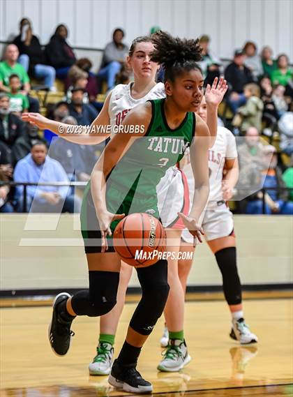 Thumbnail 2 in Chapel Hill vs. Tatum (UIL 3A Area Playoff) photogallery.