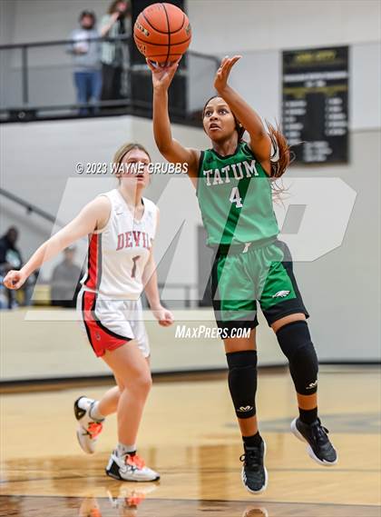 Thumbnail 1 in Chapel Hill vs. Tatum (UIL 3A Area Playoff) photogallery.